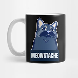 Meowstache Mug